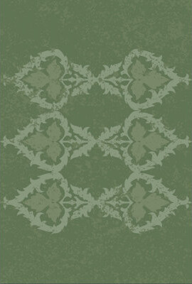 Canora Grey 158_Fancy Leaves Soft Chenille Rug