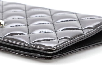Chanel Brilliant L-Yen Wallet Quilted Patent - ShopStyle