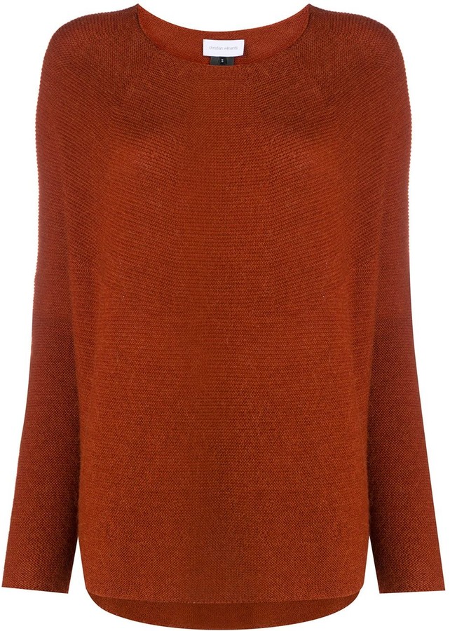 slouchy crew neck sweater