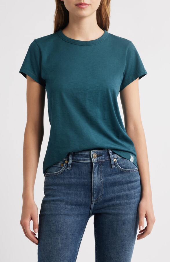 Rag & Bone The Slub Organic Pima Cotton T-Shirt