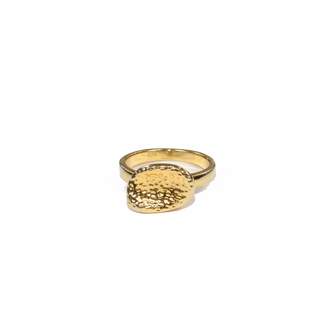 Serge DeNimes - Gold Bedrock Ring
