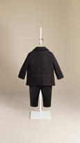 Thumbnail for your product : Burberry Wool Blend Twill Pea Coat