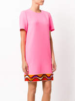 Thumbnail for your product : Emilio Pucci pattern buckle hem dress