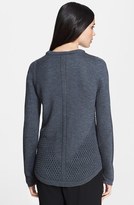 Thumbnail for your product : Milly Angled Mesh Sweater