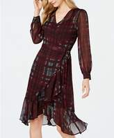 Thumbnail for your product : Nanette Lepore Nanette by Plaid Wrap Dress, Created for Macy's