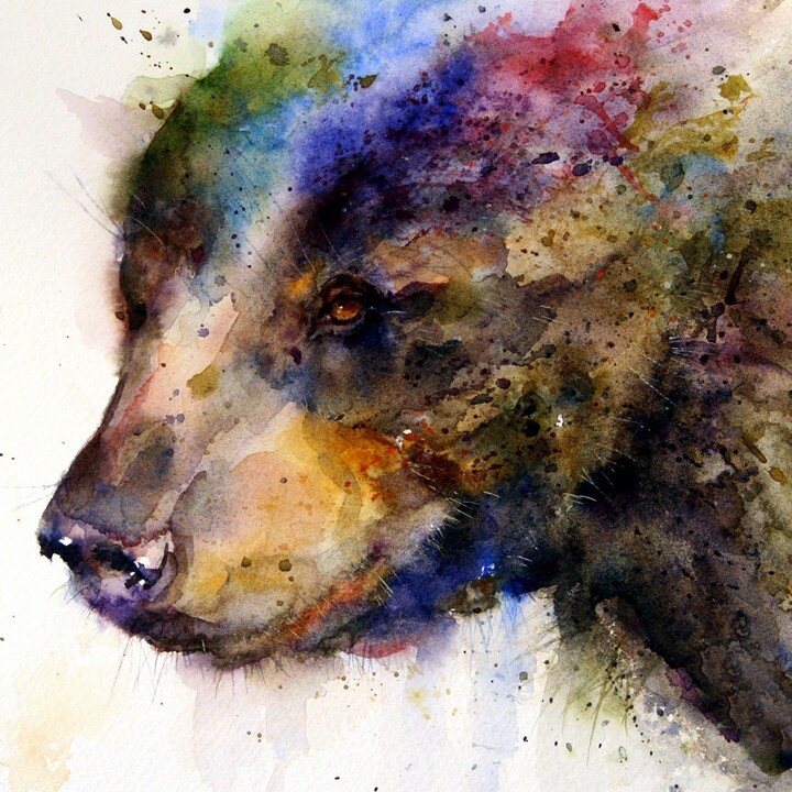 Etsy Black Bear Set Of 4 Ceramic Coasters By Dean Crouser