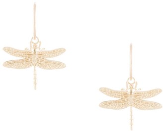 armani dragonfly earrings
