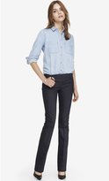 Thumbnail for your product : Express Refined Denim Barely Boot Columnist Pant