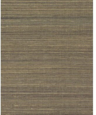 One Kings Lane Grass-Cloth Wallpaper - Coffee - Brown