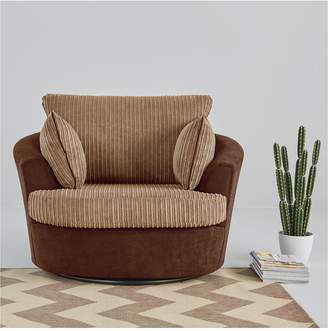 Very Delta Fabric Swivel Chair