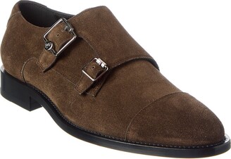 Near new - AUBERCY Suede Monk Strap: 44.5-45D (US 11-11.5D)