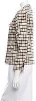 Thumbnail for your product : Christian Dior Knit Windowpane Pattern Blazer
