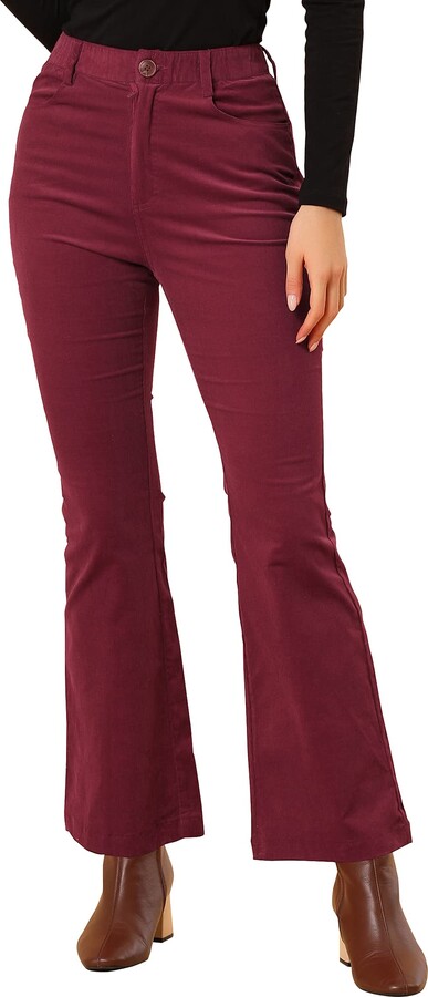 Red cords womens Clearance