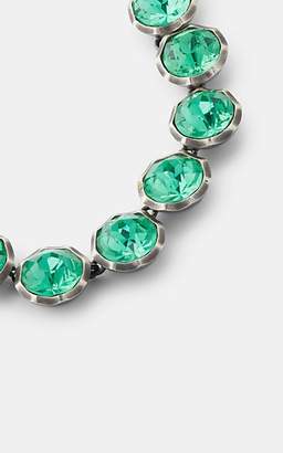 Charmed & Chained Women's Crystal Rivière Necklace - Green
