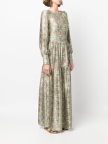 Thumbnail for your product : Black Coral Floral-Print Long-Sleeve Maxi Dress