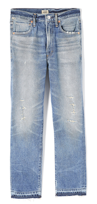 Citizens of Humanity Dree Crop High Rise Slim Straight Jeans
