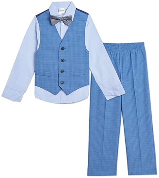 Vest & Pants 4 Pc Suit Set Necktie New Dockers Baby/Little Boys' Dress Shirt 