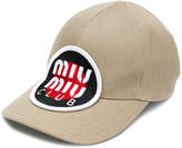 Miu Miu target patch logo cap 