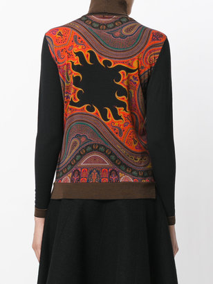 Etro embroidered knitted top