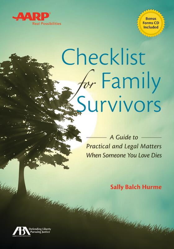 Aba/AARP Checklist for Family Survivors: A Guide to Practical and Legal Matters When Someone You Love Dies (Other)