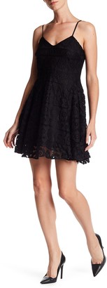 Collective Concepts Lace Fit & Flare Dress