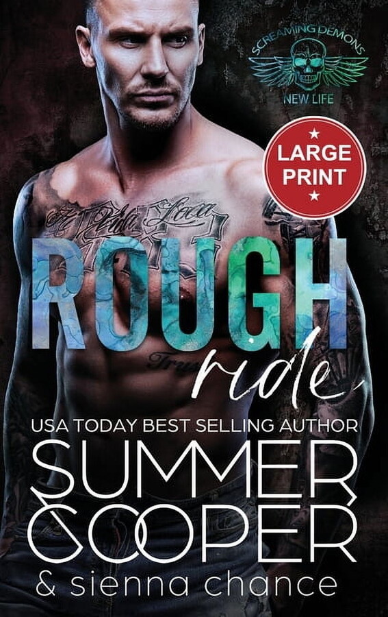 Screaming Demons MC (Large Print Hardbac Rough Ride: A Motorcycle Club New Adult Romance (Large Print Hardback), Book 2, (Hardcover)