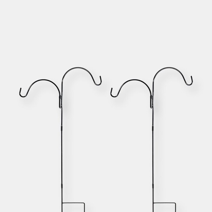 Sunnydaze Decor 48" Durable PowderCoated Steel Double Shepherd Hook Hanger Set of 2 ShopStyle