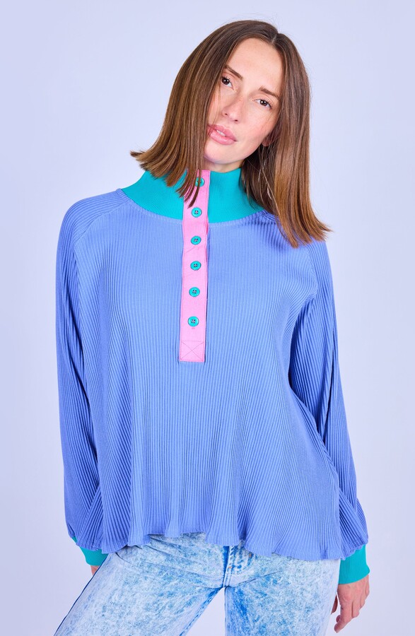 MOKUYOBI Ripple Rib Pullover