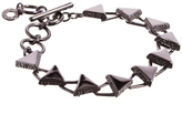 Thumbnail for your product : Pilgrim Hermatite Plated Triangle Bracelet