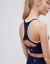 Thumbnail for your product : Polo Ralph Lauren Bring It Back Print Panel Crop-Navy