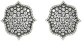 Thumbnail for your product : Bayco diamond Lotus earrings