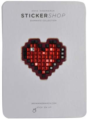 Anya Hindmarch Diamante Heart Sticker
