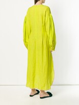 Thumbnail for your product : Natasha Zinko Shift Embroidered Midi Dress