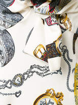 Thumbnail for your product : Moschino clock print dress