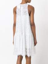 Thumbnail for your product : MSGM sheer detail flared dress
