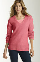 Thumbnail for your product : J. Jill Waffle V-neck pullover