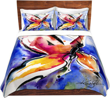DiaNoche Designs Butterfly Song LII Duvet Cover Set