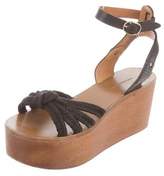 Thumbnail for your product : Etoile Isabel Marant Platform Wedge Sandals