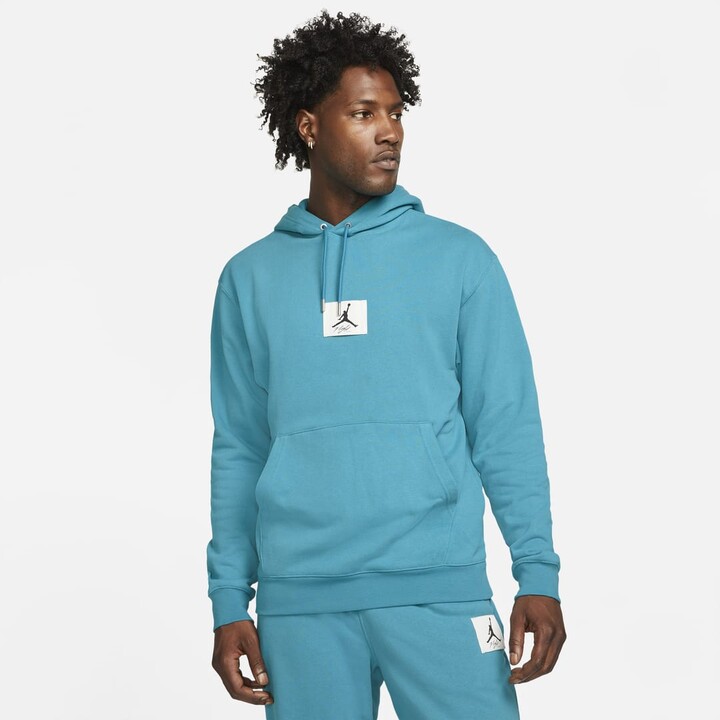 jordan essential fleece pullover hoodie in navy