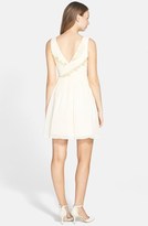 Thumbnail for your product : a. drea Lace Detail Pleated Skater Dress (Juniors)