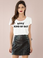 Thumbnail for your product : Signorelli Rose Kind of Day Tee in White