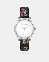 Thumbnail for your product : Ted Baker Fitrovia Boom Leather Strap Watch