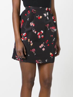 RED Valentino floral print skirt
