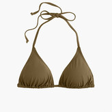 Thumbnail for your product : J.Crew String bikini top in Italian matte