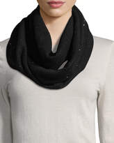 Thumbnail for your product : Sofia Cashmere Sequined Cashmere/Silk Infinity Scarf