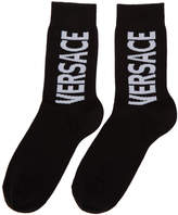 Thumbnail for your product : Versace Black and White Big Socks