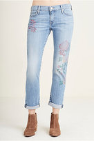 Thumbnail for your product : True Religion Liv Slim Boyfriend Printed Womens Jean