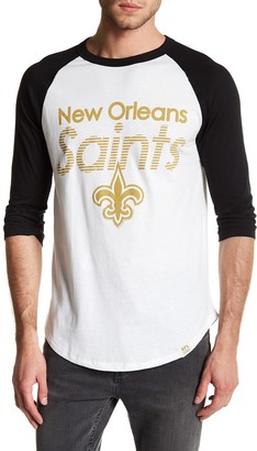 Junk Food Clothing New Orleans Saints Baseball Tee