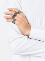 Thumbnail for your product : Maison Margiela chain-stretch ring