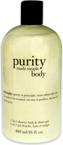 Thumbnail for your product : philosophy Purity Made Simple Body 3-in-1 Shower Bath & Shave Gel by for Unisex - 16 oz Shower & Shave Gel